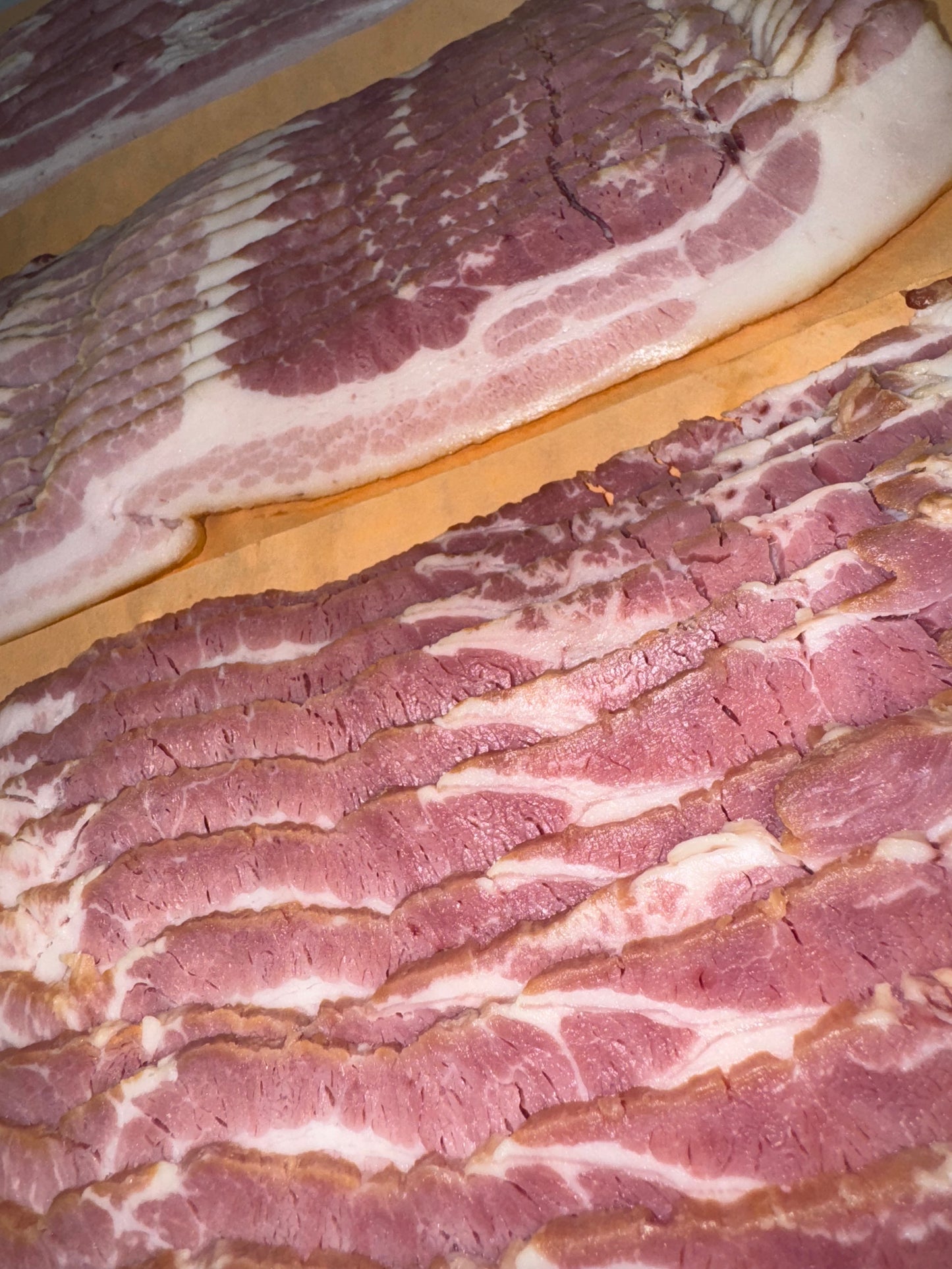 3lb of Regular Sliced Amish Style Smoked Bacon